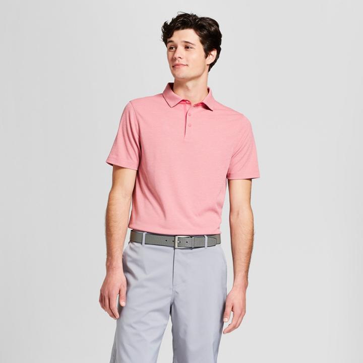 Men's Pique Golf Polo Shirt - C9 Champion Terra Cotta Pink