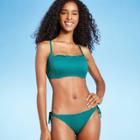 Women's Push-up Braid Trim Detail Bikini Top - Shade & Shore Waterfall