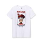 Where's Waldo? Men's Dreamworks Short Sleeve Graphic T-shirt White