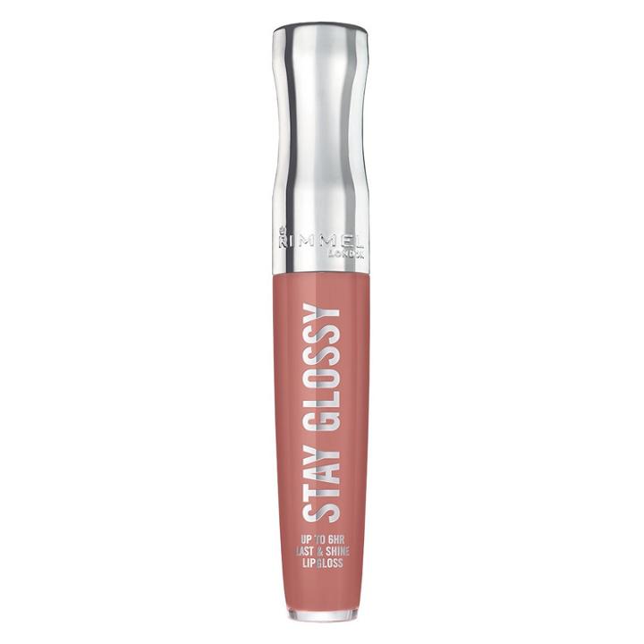 Rimmel Stay Glossy Lip Gloss 133 Bare Minimum - .18 Fl Oz