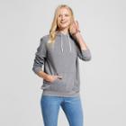 Women's Pullover Hooded Sweatshirt - Mossimo Supply Co. Heather Gray