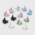 Girls' 12pk Butterfly Claw Clips - Art Class