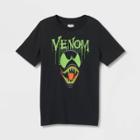 Boys' Marvel Venom Glow In The Dark Short Sleeve Graphic T-shirt -