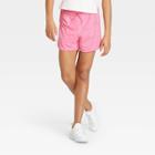 Girls' Soft Gym Shorts - All In Motion Fuchsia Xs, Girl's, Pink