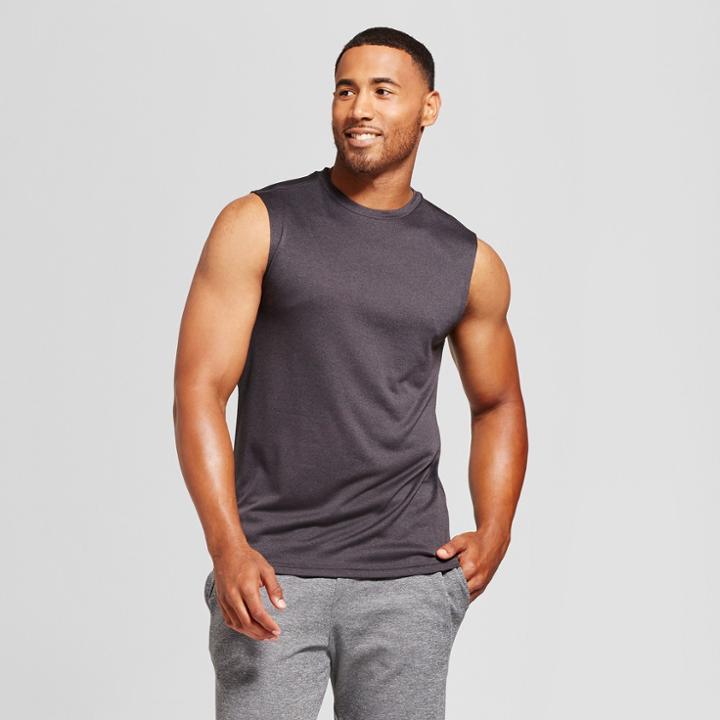 Men's Sleeveless Tech T-shirt - C9 Champion Black