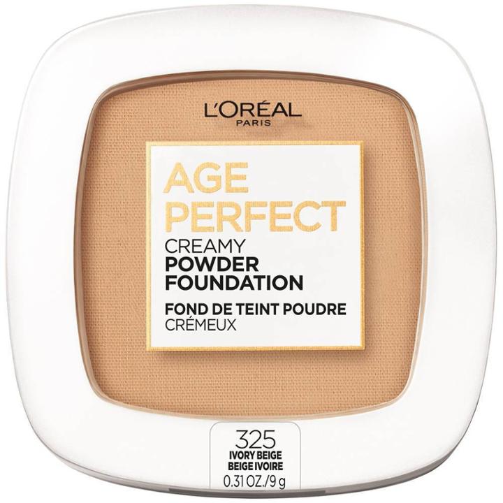 L'oreal Paris Age Perfect Creamy Powder Foundation With Minerals Ivory Beige