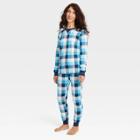 Ev Hanukkah Women's Hanukkah Buffalo Check Print Matching Family Pajama