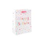 Spritz Medium Birthday Girl Gift Bag With Glitter -