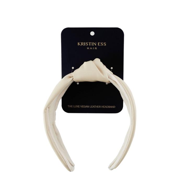 Kristin Ess The Luxe Vegan Leather Headband -