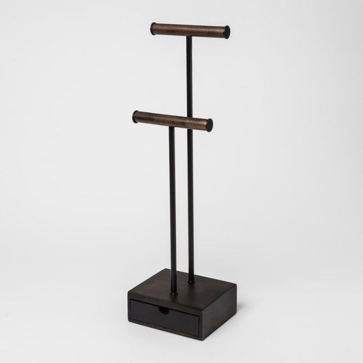 Pillar Jewelry Box Black/walnut - Umbra, Women's