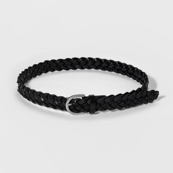Target Women's Braid Belt - Universal Thread Black