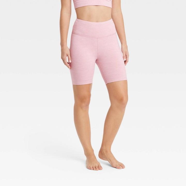 Women's High-rise Brushed Jersey Bike Shorts 7 - Joylab