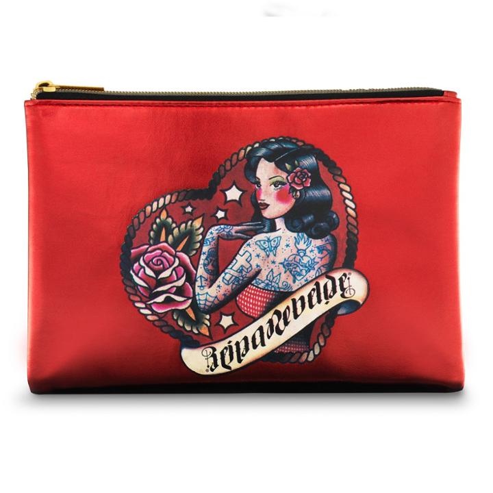 The Reina Rebelde Bolsa Bag - Red