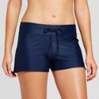 Women's Swim Shorts - Navy - Xl - Merona, Navy Voyage