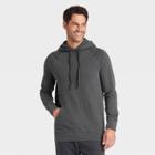 Men's Standard Fit Hooded Sweatshirt - Goodfellow & Co Whale Gray