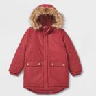 Girls' Hooded Parka Jacket - Cat & Jack