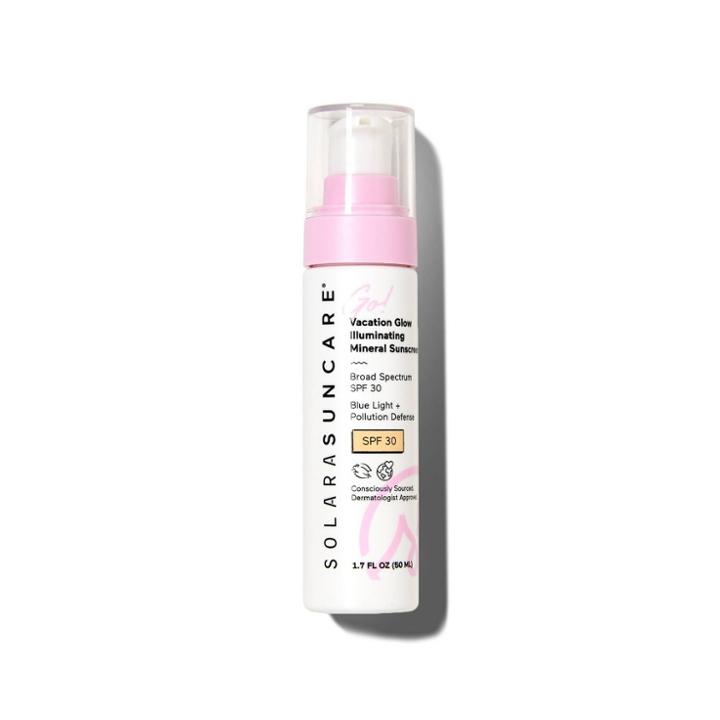 Solara Suncare Vacation Glow Mineral Sunscreen - Spf