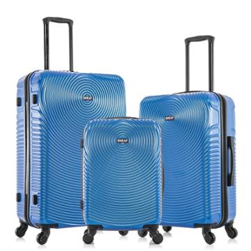 Dukap Inception Lightweight Hardside Checked Spinner Luggage