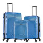 Dukap Inception Lightweight Hardside Checked Spinner Luggage