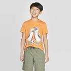 Boys' Short Sleeve Graphic T-shirt - Cat & Jack Orange