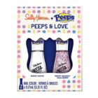 Sally Hansen Insta-dri X Peeps Nail Polish Duo Pack - Peeps & Love - White & Sparkly Wild Berry - 2pc