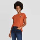 Women's Short Sleeve T-shirt - Universal Thread Brown