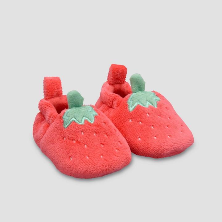 Baby Girls' Strawberry Constructed Slippers - Just One You Made By Carter's