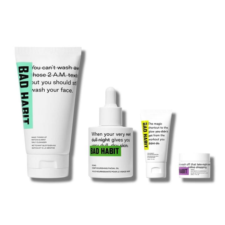 Bad Habit All The Faves 4 Skincare Must Haves - 4pc  Ulta Beauty