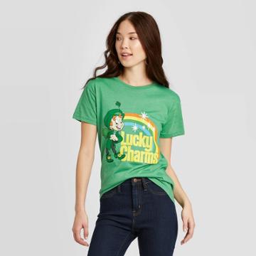 Women's General Mills Lucky Charm Short Sleeve T-shirt (juniors') - Green S, Women's,