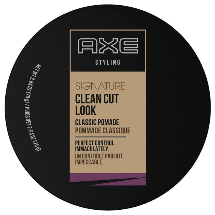 Target Axe Signature Clean Cut Look Hair Classic Pomade