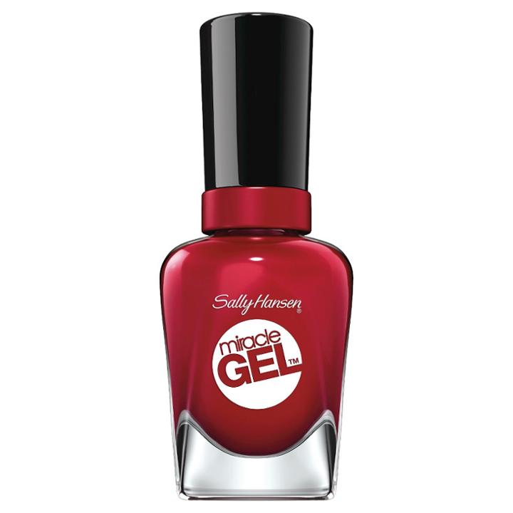 Sally Hansen Miracle Gel Nail Polish Can't Beet Royalty - 0.5oz, 474 Can't Beet Royalty