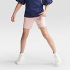 Plus Size Girls' Midi Shorts Utility Convertible - Cat & Jack Daydream Pink