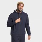 Men's Soft Gym Hoodie Sweatshirt - All In Motion Navy S, Men's, Size: