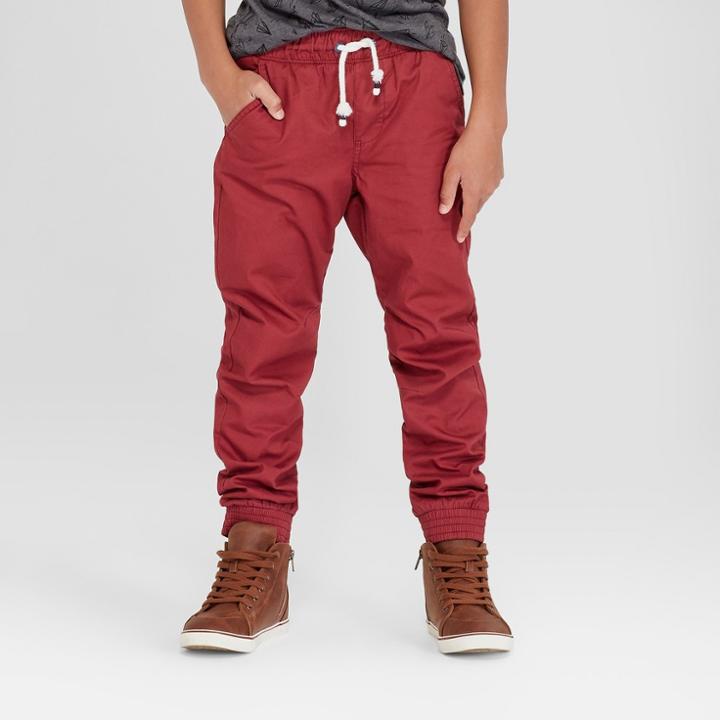 Boys' Jogger Pull-on Pants - Cat & Jack Red