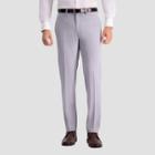Haggar H26 Men's Slim Fit Premium Stretch Suit Pants - Light Gray