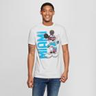Men's Mickey Mouse Miami Graphic Short Sleeve T-shirt - White