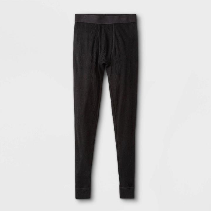 Men's Thermal Pants - Goodfellow & Co Black