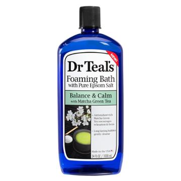 Dr Teal's Dr. Teal's Match Green Tea Foaming Bubble Bath