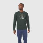 United By Blue Men's Long Sleeve Graphic T-shirt - Green