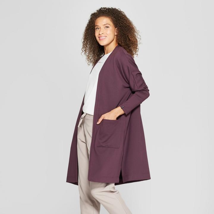 Mpg Sport Women's Knit Cardigan - Raisin