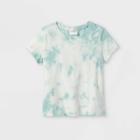 Girls' Tie-dye Short Sleeve T-shirt - Cat & Jack Mint