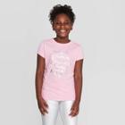 Petitegirls' Short Sleeve Where There Is Kindness Graphic T-shirt - Cat & Jack Light Pink