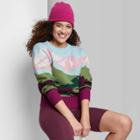 Women's Crewneck Pullover Sweater - Wild Fable Blue
