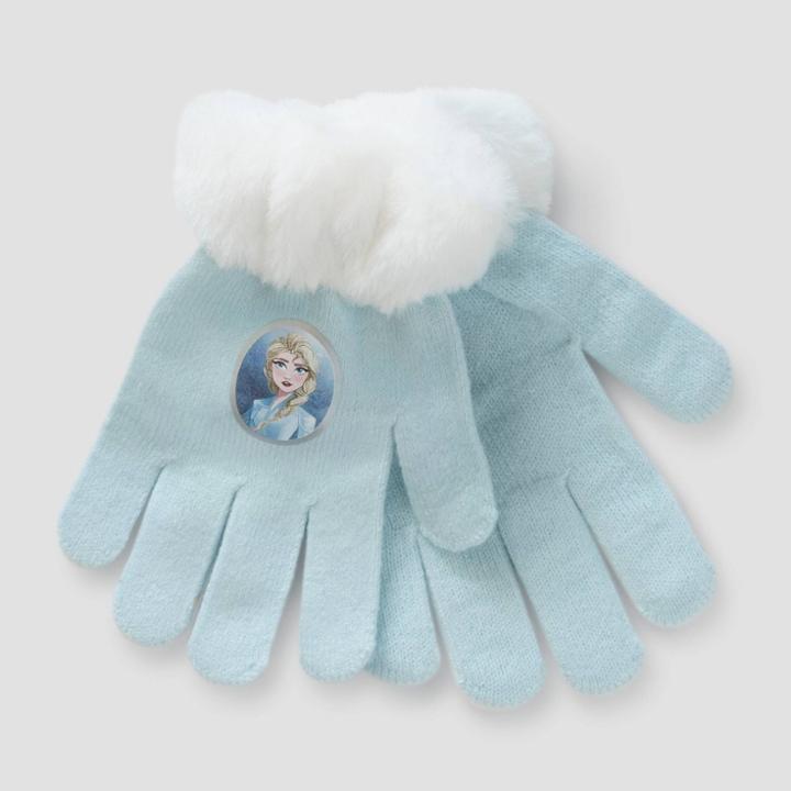 Disney Kids' Frozen Single Layered Gloves - Blue
