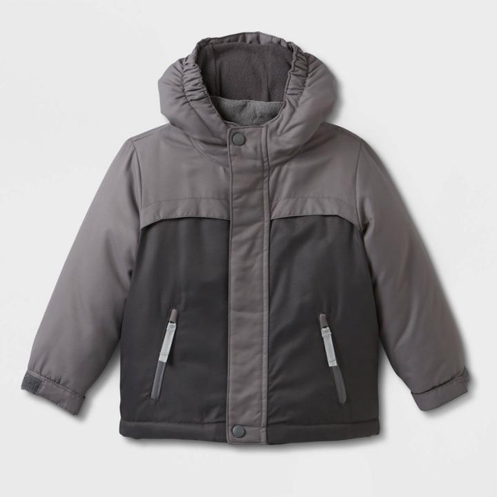 Toddler Long Sleeve 3-in-1 Jacket - Cat & Jack Gray