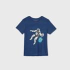 Boys' Short Sleeve Hanukkah Dreidel Graphic T-shirt - Cat & Jack Blue