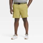 Men's Big & Tall Cargo Golf Shorts 8 - All In Motion Dusty Khaki 42, Dusty Green