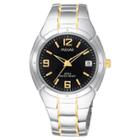 Men's Pulsar Active Sport -two Tone With Black Dial - Pxh172,