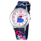 Target Girls' Red Balloon Peace-love & Happiness Stainless Steel Watch - Black