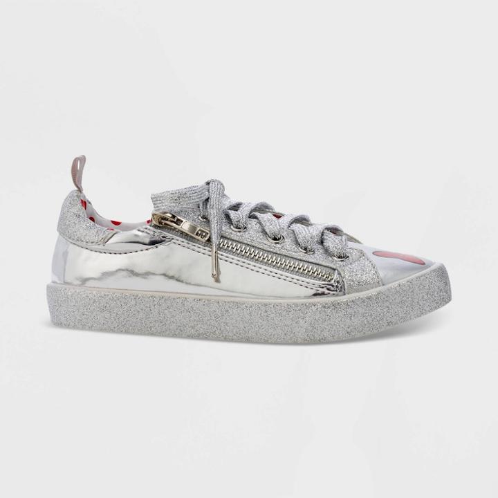 Kids' Disney Minnie Mouse Sneakers - Gray 1 - Disney